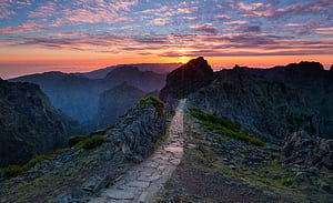 Mountain Path, HD wallpaper