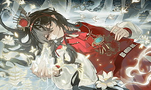 Hong Lu Company by ToKulily Anime Board, HD wallpaper