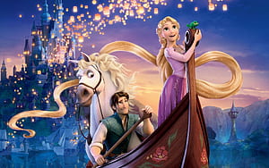 Tangled, HD wallpaper