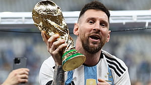 Lionel Messi: A breakdown of his World Cup and career highlights. Qatar World Cup 2022 News, Messi Lifting World Cup, HD wallpaper