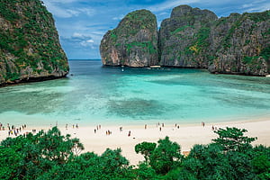Koh Phi Phi Leh: Maya Bay, Pi Leh Lagoon, Viking Cave And More, Phi Phi Islands, HD wallpaper