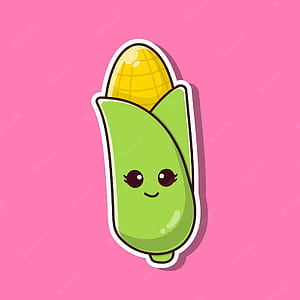 Chibi Corn, HD phone wallpaper