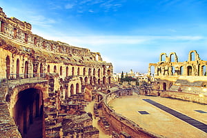 Amphitheatre of El Jem Tours, HD wallpaper