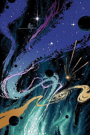 Silver Surfer In Space, HD phone wallpaper