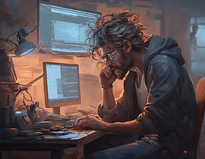 A plea to all Python developers, Boy Programmer, HD wallpaper