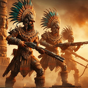 What if the Aztec Empire lasted to the 19th century?, HD phone wallpaper