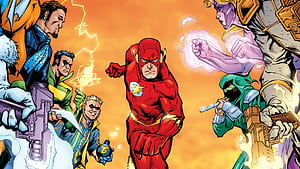 Comic, Flash, HD wallpaper