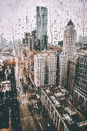 I love rainy days, A Rainy Day In New York, HD phone wallpaper