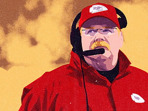 Andy Reid Chief, HD wallpaper