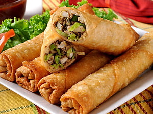 Egg Roll, HD wallpaper
