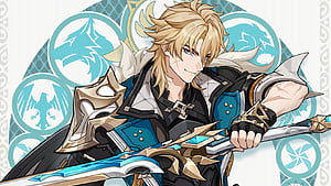 Genshin Impact Varka materials, kit, and Constellations, HD wallpaper