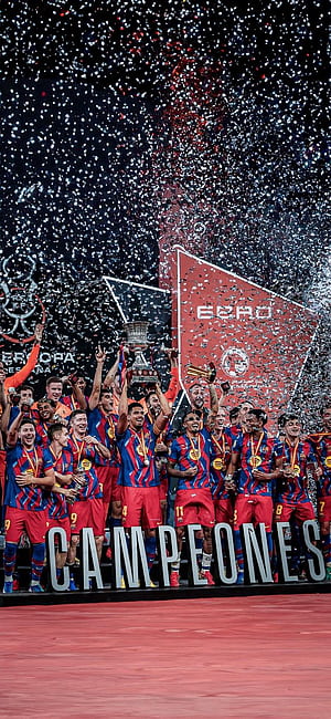 . FC Barcelona 3 2 Real Madrid. Spanish Supercup Final 2026, HD phone wallpaper