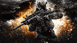 Cod Background, Cod Game, HD wallpaper