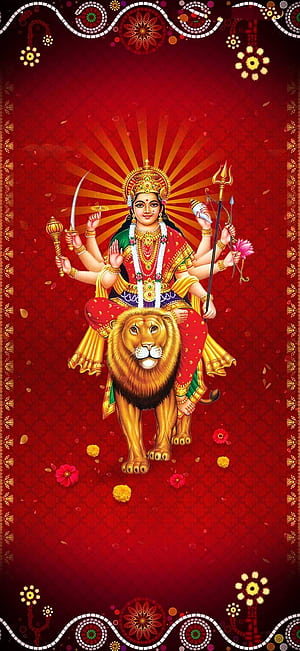 Durga Devi, HD phone wallpaper
