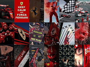F1 Aesthetic Collage, Ferrari Formula 1 Poster, Formula 1 Gift, F1 Wall Art, F1 Poster, F1 Digital Print, 160PCS Digital, HD wallpaper