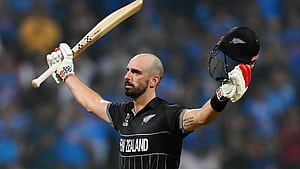 Daryl Mitchell Becomes New Zealand's First Centurion In WC Semi Finals, HD wallpaper