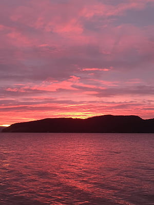 Sunset Over Lake Taupo, New Zealand : R Newzealand_travel, HD phone wallpaper