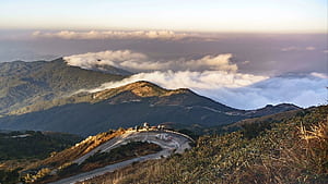 Tai Mo Shan: Hong Kong's tallest peak, Mount Tai, HD wallpaper