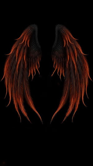 Devil wings, Devil With Wings, HD phone wallpaper