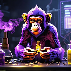 bad monkey, Angry Monkey, HD phone wallpaper