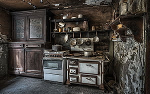 Kitchen Old, HD wallpaper