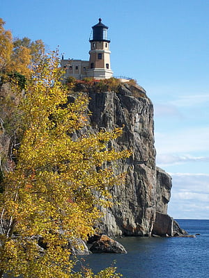 Split rock lighthouse, HD phone wallpaper