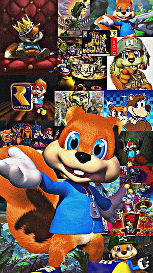 conker (bad fur day), Conker's Bad Fur Day, HD phone wallpaper