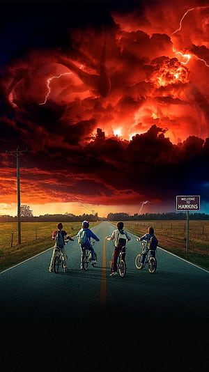 Season 2 Poster (no Logos Text), Welcome To Hawkins, HD phone wallpaper