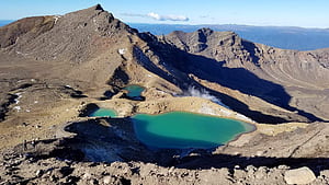 Tongariro National Park, New Zealand, HD wallpaper