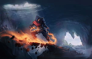 Resolution Sci Fi Warrior, HD wallpaper