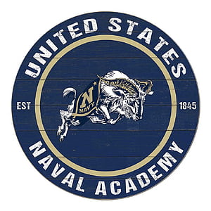 KH Sports Fan Navy Midshipmen Colored Circle Sign, Inches, Midshipmen Decor for Dorm Room, Bedroom, Fan Cave, Living Room; Display Your Team Spirit with This Unique Naval Academy Midshipmen Wall, HD phone wallpaper