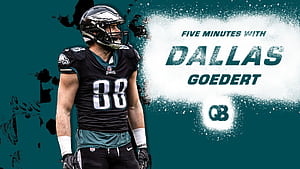 Five Minutes with Dallas Goedert, HD wallpaper