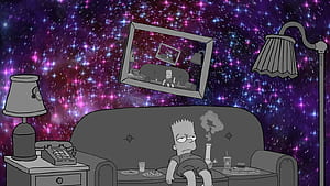 Bart Computer, HD wallpaper