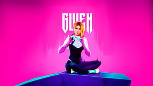 Gwen Stacy Bold And Edgy, gwen-stacy, superheroes, art, artist, artwork, digital-art, deviantart, HD wallpaper