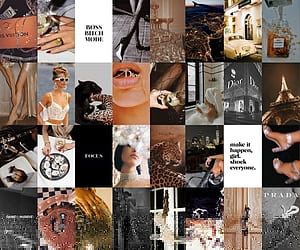 Luxury Aesthetic Wall Collage Piece Rich Girl Decor (digital ), HD wallpaper