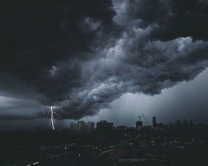 Thunder Cloud ., Thunderclouds, HD wallpaper