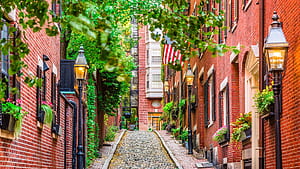 The Most Charming Cobblestone Streets In America That Will Take You Back In Time, HD wallpaper