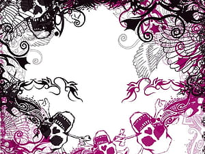 Emo Myspace Background Background, HD wallpaper