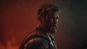 Thor The Hero Beyond The Star, thor, superheroes, artwork, art, digital-art, ai, HD wallpaper