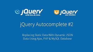 jQuery Autocomplete With Dynamic JSON Data from PHP, Ajax and MySQL Database, HD wallpaper