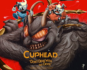 Cuphead Devil, HD wallpaper