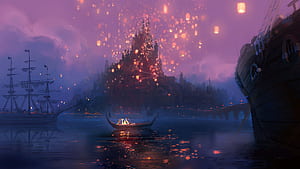 Tangled, HD wallpaper