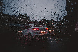Car Rain , The BEST Car Rain &, Rainy Car, HD wallpaper
