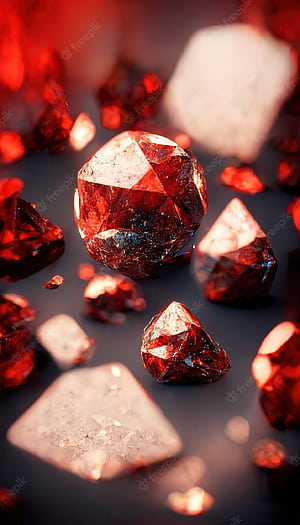 Gem Ruby, Ruby Red, HD phone wallpaper