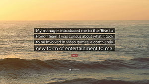 Jet Li Quote: “My manager introduced me to the 'Rise to Honor' team. I was curious about what it took to be involved in video games, a.”, Jet Li: Rise To Honor, HD wallpaper