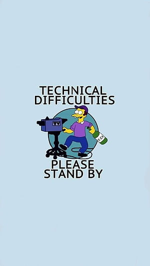 Simpsons, Technical Difficulties, HD phone wallpaper