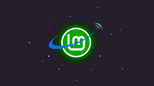 Linux Mint , Background, Linux Mint Blue, HD wallpaper