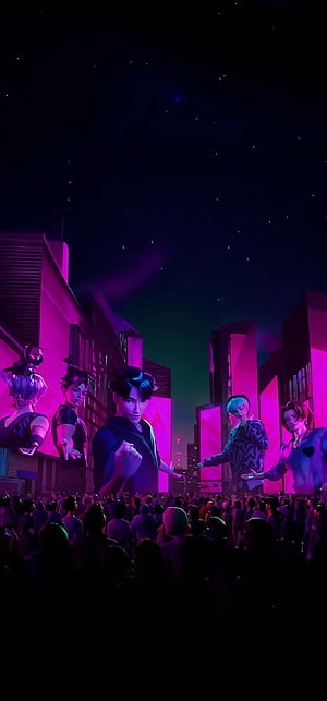 Kpop Demon Hunters iPhone, Saja Boys, HD phone wallpaper