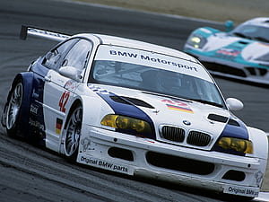 Bmw, M Gtr, E Race, Racing, M 3 / and Mobile Background, BMW E46 Gtr, HD wallpaper