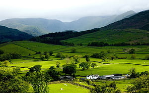 Mountain Spring Beautiful Natural Scenery, Spring In India, HD wallpaper